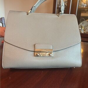 Furla Elegant Gray Satchel